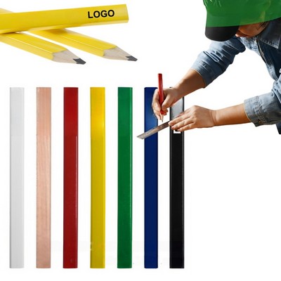 Custom Flat Professional Carpenter Pencil