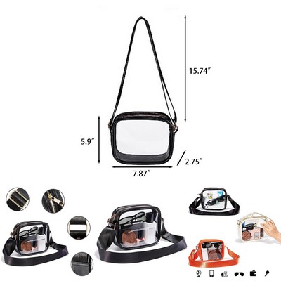 Stadium Approved Clear Crossbody Bag