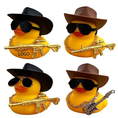 Little yellow duck car ornaments