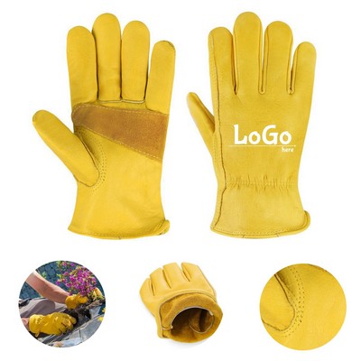 Cowhide Leather Work Gloves