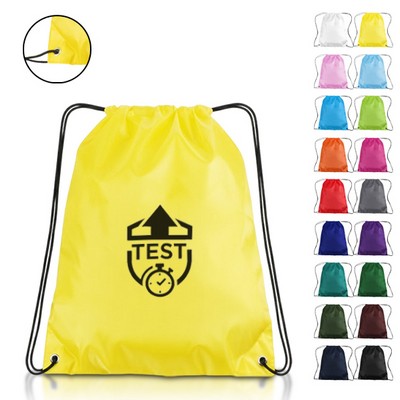 Classic 210D Polyester Drawstring Cinch Pack