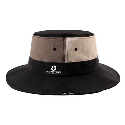 Two Tone Sun Bucket Hat