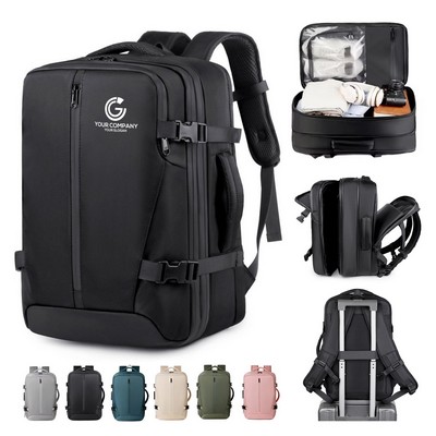 Waterproof Oxford Fabric Expandable Backpack With Vacuum Compression