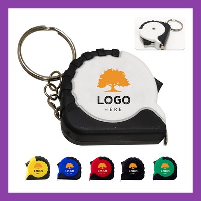 Mini Tape 3' Measure Keychain
