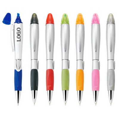 Highlighter Ballpoint Pen