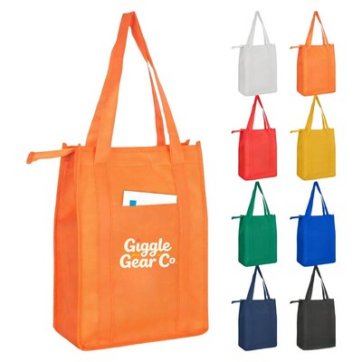 Non-Woven Insulated Lunch Tote, 9" x 13"