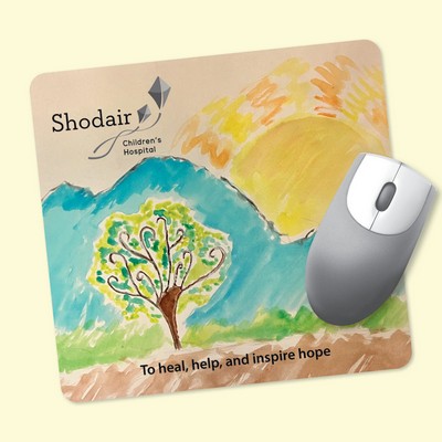 Vynex® Heavy Duty 7.5"x8"x1/16" Hard Surface Mouse Pad