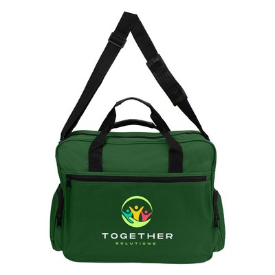 Briefcase with 2 Side Pockets