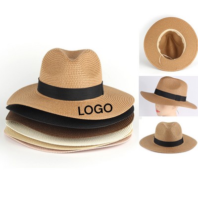 Unisex Straw Panama Hat