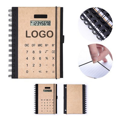 Solar Powered Calculator Notepad