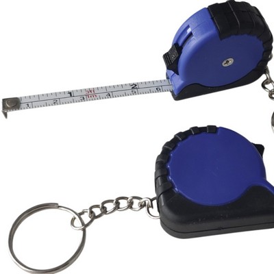Mini Grip Tape Measure Key Chain