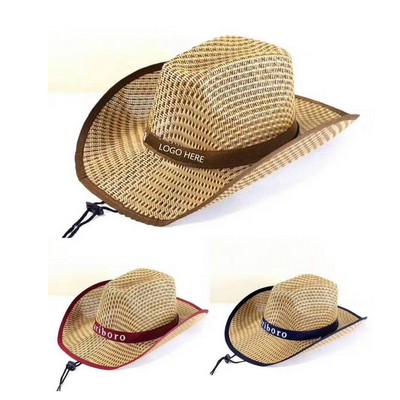 Custom Cowboy Straw Hat
