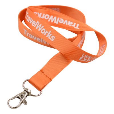 1/2" Polyester Lanyard