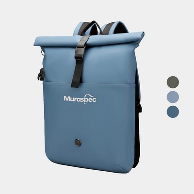 SwissDigital® LAMONE RFID Protection Rolltop Backpack