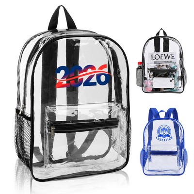 Security Clear PVC Backpack