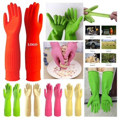 Premium Natural Rubber Cleaning Gloves