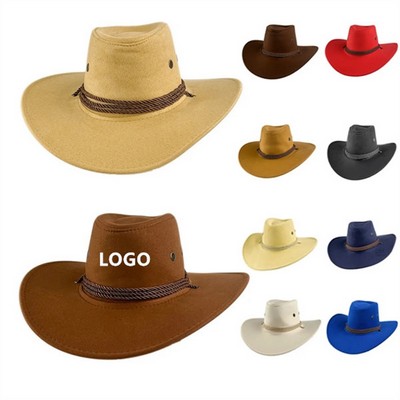 Men's Felt Western Cowboy Hat