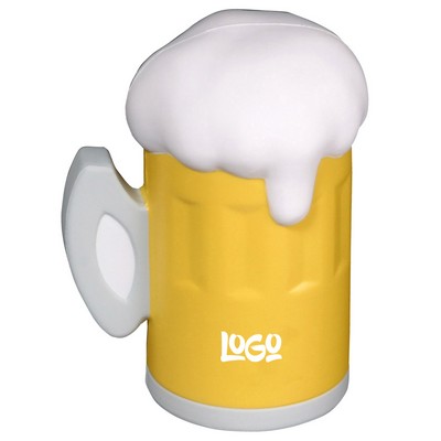 PU Foam Beer Mug Stress Reliever