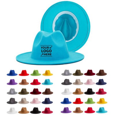 Solid Color Jazz Top Hat