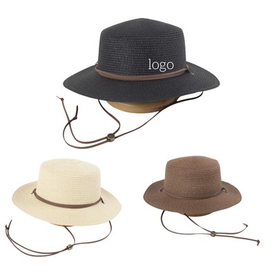 Vintage Western Cowboy Paper Straw Hat