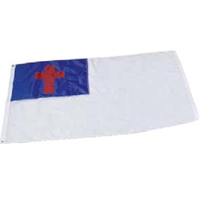 Outdoor Christian Nylon Flags w/Grommets (4'x6')