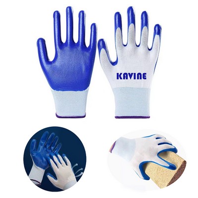 Touch Screen Nitrile Working Gloves