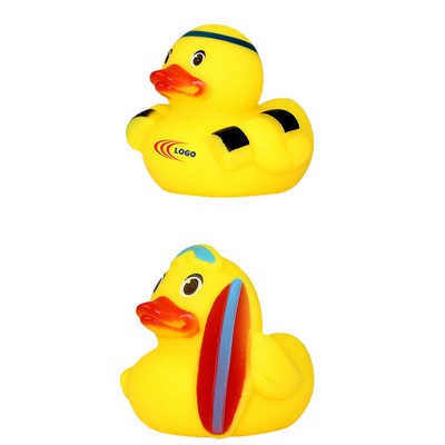 Squeezable Rubber Jeep Duck