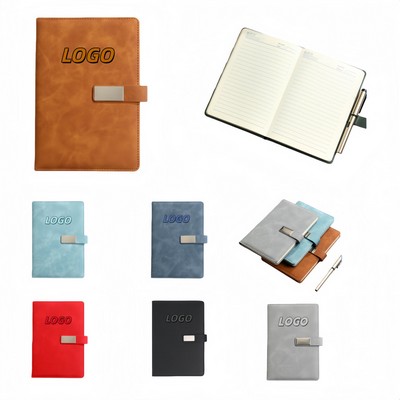 Customizable A5 Leather Notebook